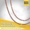 MagnetRX Copper Magnetic Necklace - Effective Necklace for Men and Women - 99.9% Pure Copper Chain with Magnets (20.0 Inches) view 3
