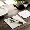 BloominGoods Linen-Feel Lunch Napkins - Disposable Cloth-Like Paper Napkins - Soft And Absorbant Luncheon Napkins For Kitchen, Parties, Weddings, Dinners or Events (Pack of 200) view 4