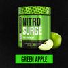 Jacked Factory NITROSURGE Pre Workout Supplement - Endless Energy, Instant Strength Gains, Clear Focus, Intense Pumps - NO Booster & Powerful Preworkout Energy Powder - 30 Servings, Green Apple view 2