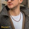 MagnetRX Copper Magnetic Necklace - Effective Necklace for Men and Women - 99.9% Pure Copper Necklaces Chain with Magnets (24.0 Inches) view 2