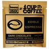 Edible Espresso - Dark Chocolate Covered Coffee Beans 150mg caffeine = one cup of coffee! Plant-based, Dairy-Free Natural Energy. (20 pack x 1 oz) view 1