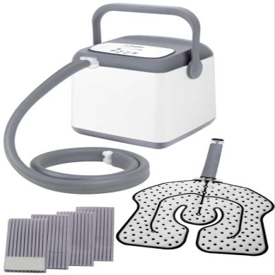 NEHOO Cold Therapy System, Pain Relief for Post-Surgery Recovery, Programmable Ice Therapy Machine, Continuous Cryotherapy, Universal Pad for Knee, Ankle, Cervical, Back and Leg