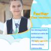 Sensory Chew Necklace for Kids, Boys and Girls, 5 Pack Silicone Feather Chewy Necklaces for Autism, ADHD, Chewing, Oral Motor Chewable Pendant for Mild Chewers view 4