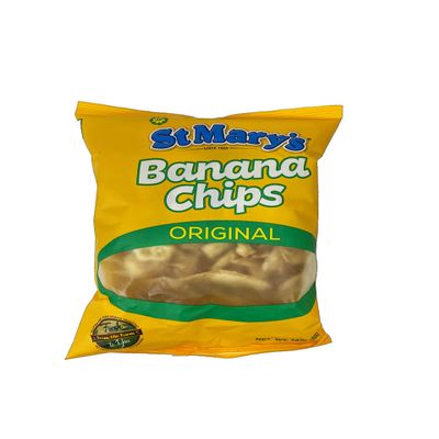 30 x St Mary's Banana Chips 142g (5oz) Full Case