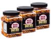 BEER NUTS Original Bar Mix - Pretzels, Cheese Stix, Sesame Stix, Insane Grain - 12oz Resealable Jar (Pack of 3) view 1
