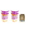 2 Pack Cock Brand Ground Chili with Fried Garlic 8 Oz Each And 2 Soy Sauce Dish view 1