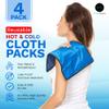 4 Pack XXL Reusable Hot and Cold Gel Ice Packs for Injuries | Cold Compress, Ice Pack, Gel Ice Packs, Cold Pack, ice Pack, Cold Packs for Injuries | 11x14.5 in view 2