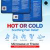 4 Pack XXL Reusable Hot and Cold Gel Ice Packs for Injuries | Cold Compress, Ice Pack, Gel Ice Packs, Cold Pack, ice Pack, Cold Packs for Injuries | 11x14.5 in view 3