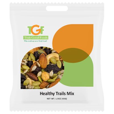 Healthy Trails Mix Mini Snack Bags, 1.5oz, 120-count