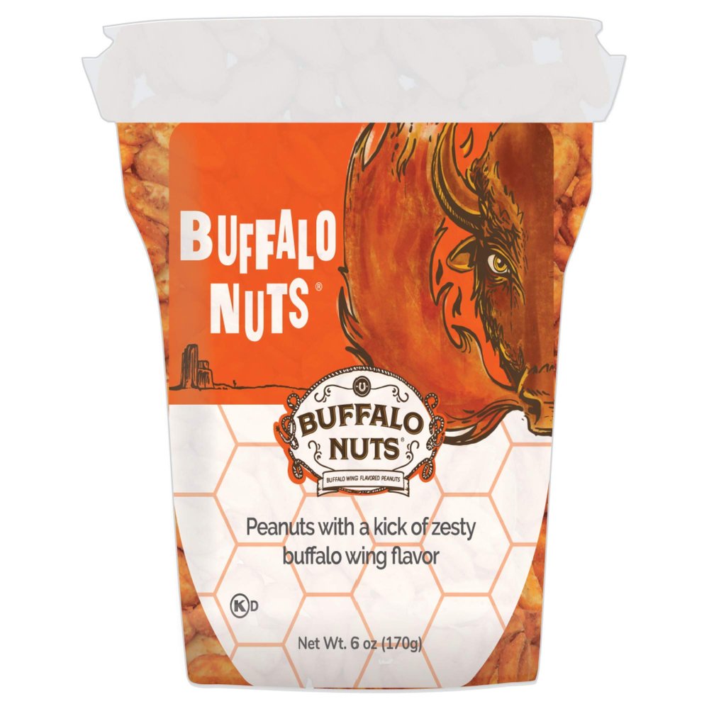 Buffalo Nuts Grabeez, 6oz, 12-count