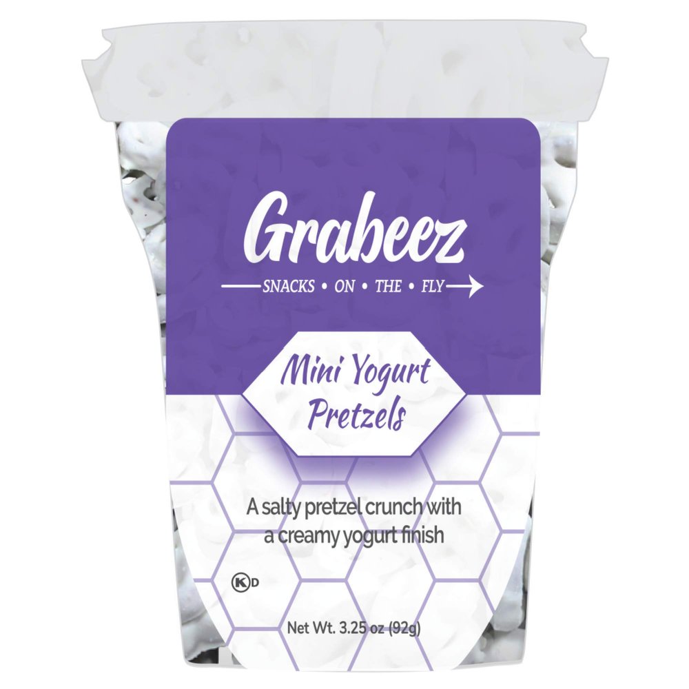 Mini Yogurt Pretzels Grabeez, 3.25oz, 12-count