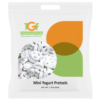 Mini Yogurt Pretzels Mini Snack Bags, 1oz, 120-count