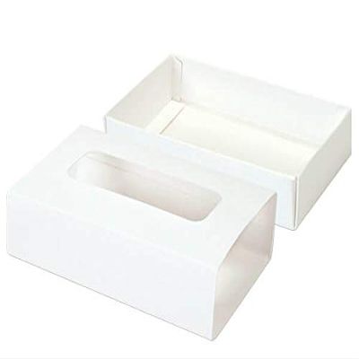 20 PK, White Slide Open Candy Box Set, 5 x 2.75 x 1" for Candy Packaging Or Small Gifts