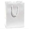 100 PK, White Gloss Gift Bags, Petite 4 x 2.5 x 4" for Party, Holiday & Event view 1