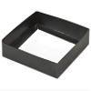 100 PK, Black Slide Open Candy Box Base, 5.75 x 5.75 x 1" for Sweet Desserts, Made in USA view 1
