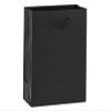 100 PK, Black Kraft Gift Bags, Cub 8 x 4 x 10" for Party, Holiday & Events view 1