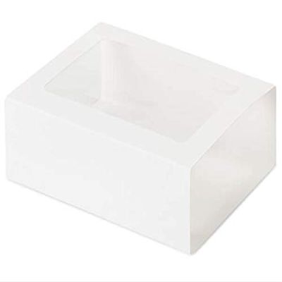100 PK, White Slide Open Candy Box Sleeve, 6.5 x 4.75 x 2" for Candy Or Small Gifts