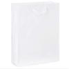 100 PK, White Gloss Gift Bags, Filly 12 x 5 x 12" for Make Up, & Boutique Gifts view 1