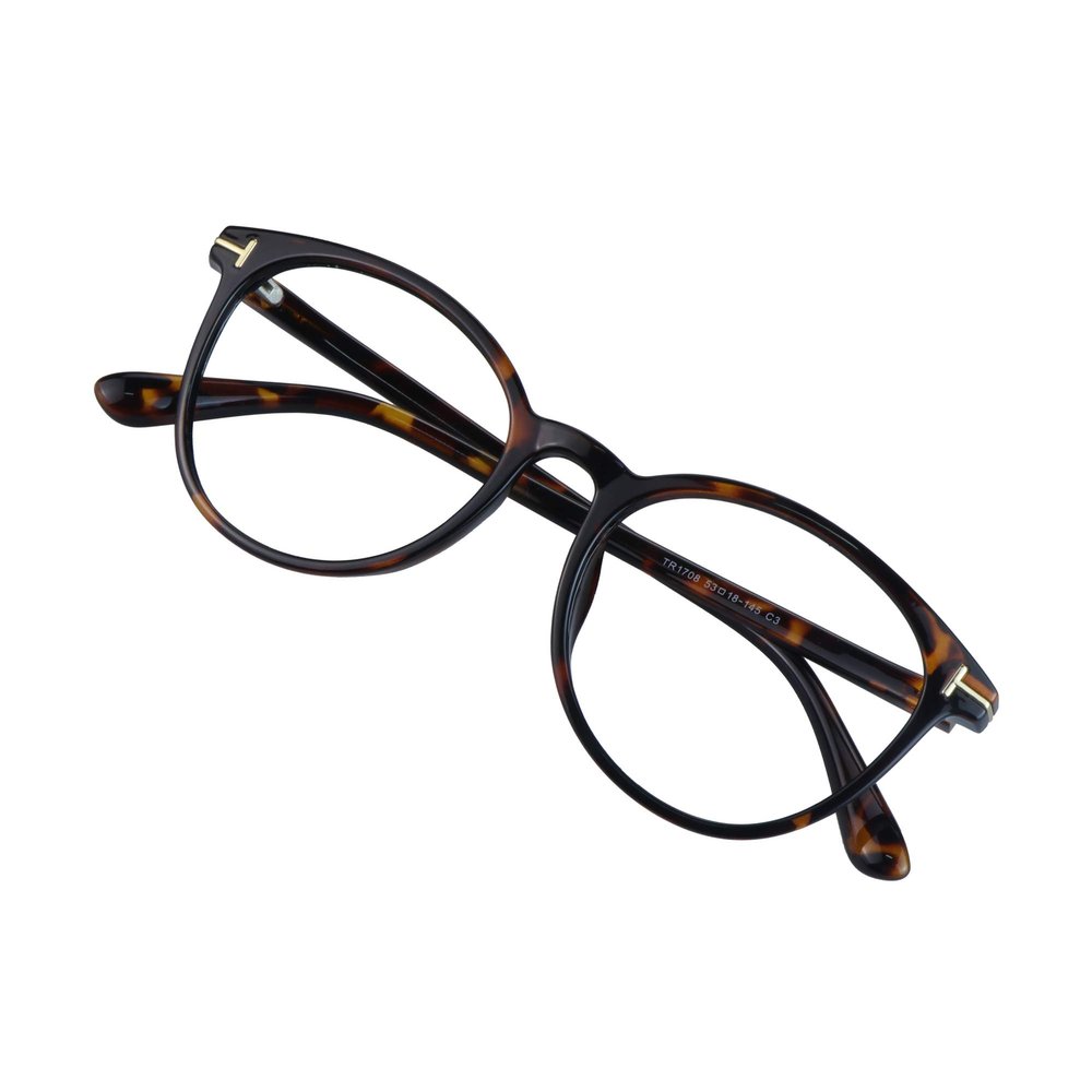 VisionGlobal Blue Light Blocking Glasses for Women/Men, Anti Eyestrain, Computer Reading, TV Glasses, Stylish Square Frame, Anti Glare (Tortoise, 5.25 Magnification)
