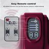 ARLIME Shiatsu Foot Massager with Remote, 4 Modes Deep Kneading Rolling, Leg Ankle & Calf and Feet Massage for Neuropathy, Pain Relief, Plantar Fasciitis, Blood Circulation, Burgundy view 3