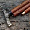 36" Victorian Brass Handle with Wooden Walking Stick Cane Beautiful Gift view 3