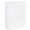 100 PK, White Matte Gift Bags, Filly 12 x 5 x 12" for Holiday & Events view 1