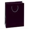 100 PK, Black Gloss Gift Bags, Petite 4 x 2.5 x 4" for Party, Holiday & Event view 1