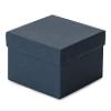 100 PK, Navy Blue Jewelry Gift Boxes, 3.5 x 3.5 x 2", Cotton Fill For Larger Jewelry, Small Gifts, & Candy Packaging view 1