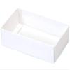 100 PK, White Slide Open Candy Box Base, 5 x 2.75 x 1" for Candy Or Small Gifts view 1