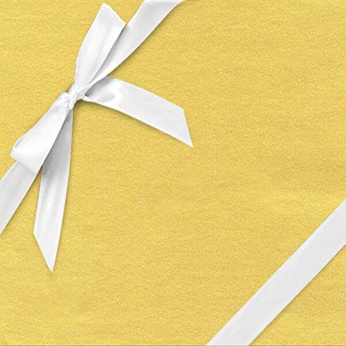 Nas Pack of 1, Glimmering Pure Gold 24" x 417' Half Ream Roll Gift Wrap For Party, Holiday & Events