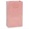100 PK, Rose Gold Gloss Gift Bags, Cub 8 x 4 x 10" for Make Up, & Boutique Gifts view 1