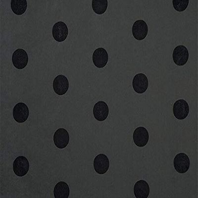 200 Sheets, Black On Black Hot Stamp Dot Tissue 20 x 30"S for Christmas, Valentine's Day, Wedding Gifts Or Birthday Gifts