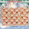 Konsait 12Pack Folded Large Sheets of Christmas Wrapping Paper Traditional Gift Wrap, Christmas Decoration,Xmas Festive Designs- Kids Snowman, Santa, Christmas Tree, Snowflake, Reindeer, 74 X 51cm view 2