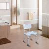 Medical Bathroom Safety Shower Tub Bench Chair, Height Adjustable Shower Bench, Portable Bath Seat with Back, Anti-Slip Shower Bench Bathtub Stool, Quick Assembly,B view 3