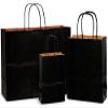 125 PK, Black 100% Recycled Kraft Bag Assortment for Weddings, Christmas, Valentine's Day & Birthday, Made in USA view 1