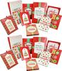 ALEF Set of 20 Christmas Holiday Theme Boxes - Each Set includes 3 Different Sizes! - 10 Lingerie, 6 T-Shirt, & 4 Robe Boxes! (20) view 1