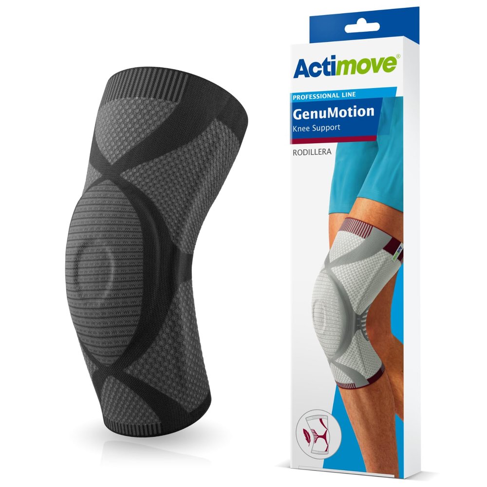 Actimove GenuMotion Knee Support Large Charcoal