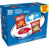 Kellogg's Snacks, Mega Variety Pack, Great for On-the-Go, 17.4oz Carton (20 Count)