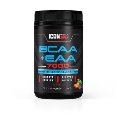 Icon muscle BCAA+EAA 7000 - Fruit Punch - BCAA -Amino Acids
