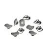 10 Packs Sino Dental Orthodontic Braces Brackets Lingual Buttons Bondable Double Wings Eyelets -10pcs/pack (Retangular Base) view 3