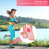 2 Pairs Women Gel Heel Cups, Soft Elastic Massage Heel Cushion Foot Pain Relief for Plantar Fasciitis Bone Spur Achilles Pain, 4.1 x 2.4 x 0.9in view 4