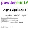 Alpha Lipoic Acid Powder (RS-ALA, Pure ALA) (Multiple Sizes) Antioxidant (ALA Powder) Scoop Included view 4