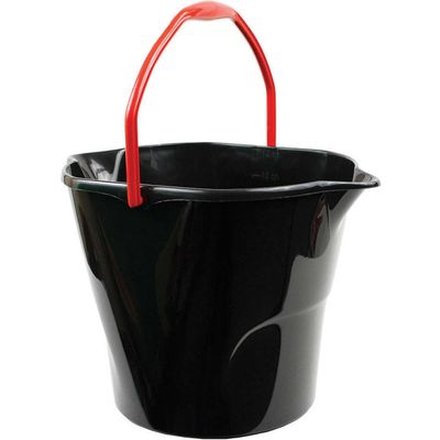 LIBMAN COMMERCIAL 12 Quart Utility Bucket, Lot of 6