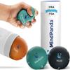 Mind & Body Stress Balls for Adults - Multi-Density Squeeze Balls for Hand Therapy & Grip Strengthening - Stress & Anxiety Relief - Soft to Triple Density Options view 1