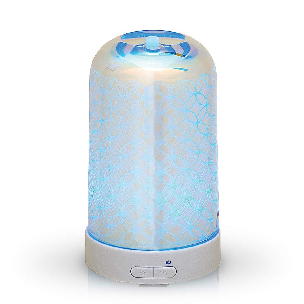 3D Ultrasonic Diffuser - Glass Design (100ml)
