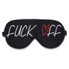 ALASKA BEAR Natural Silk Sleep Mask, Blindfold, Super Smooth Eye Mask with Classy Embroidery(Funny) Off view 1