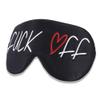 ALASKA BEAR Natural Silk Sleep Mask, Blindfold, Super Smooth Eye Mask with Classy Embroidery(Funny) Off view 3