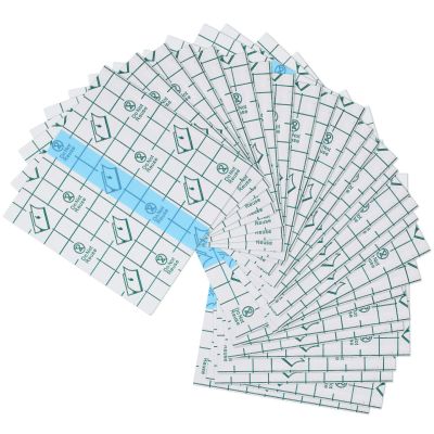 150 Pieces Stretch Adhesive Bandages Transparent Film Dressing Bandages Waterproof Adhesive