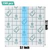 150 Pieces Stretch Adhesive Bandages Transparent Film Dressing Bandages Waterproof Adhesive view 2