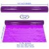 AnapoliZ Cellophane Wrap Roll Purple | 100 Ft. Long X 16 in. Wide | 2.3 Mil Thick Translucent Purple | Gifts, Baskets, Treats, Cellophane Wrapping Paper | Colorful Cello, Baby Shower Decorations view 2